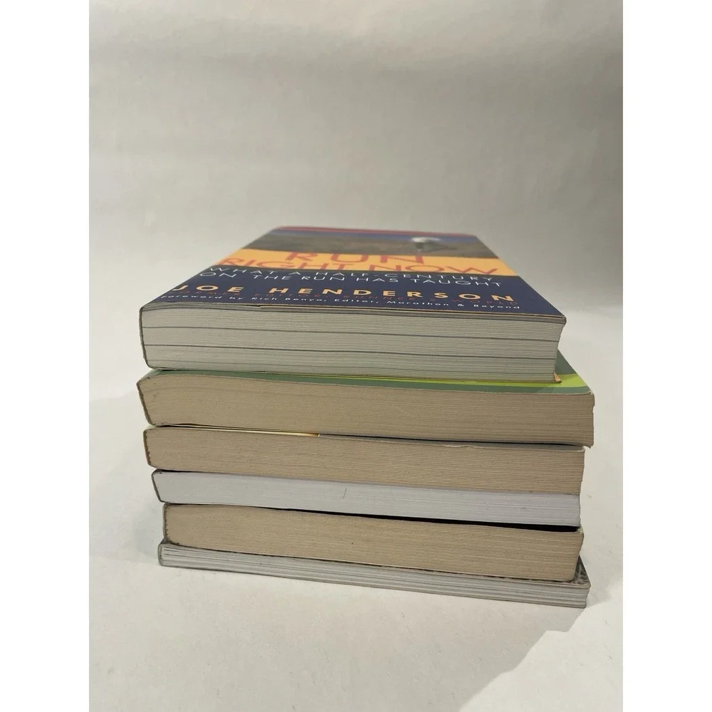 Lot of 6 Running Books- See Photos For Titles